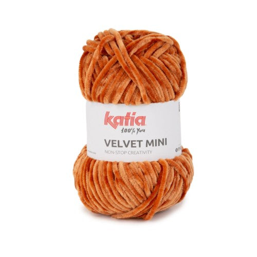 filato velvet mini 223 arancione