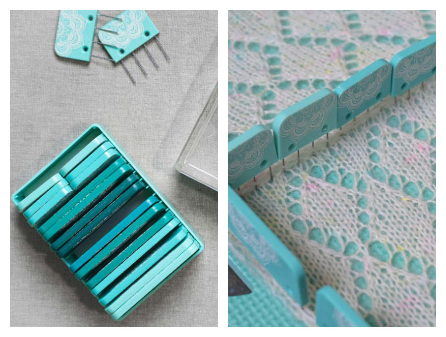 Knit blockers