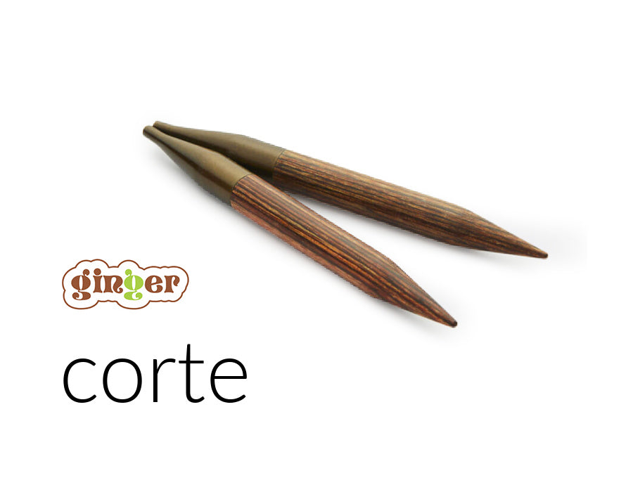 punte ferri ginger knitpro corte