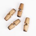 Bottoni legno scuri - Duffle 30